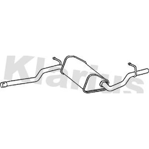 Klarius Box With Centre Pipe Centre AU336Q