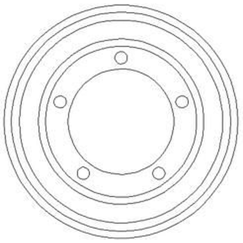 Abtex Brake Drum Assembly Rear BDM911