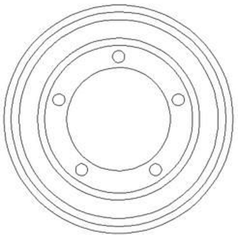 Abtex Brake Drum Assembly Rear BDM911