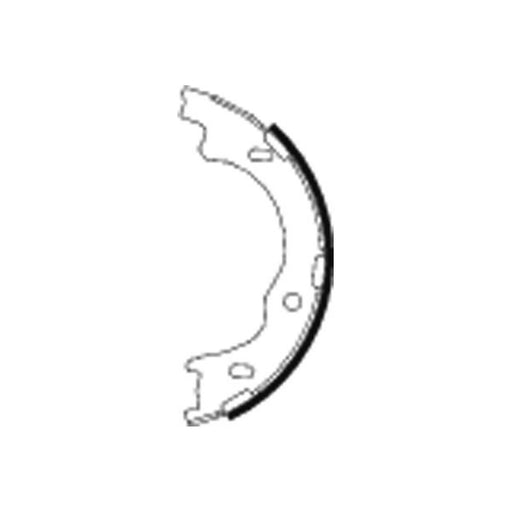 Mintex Parking Brake Shoe Set MFR600