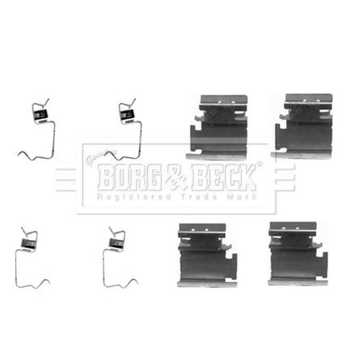 Borg & Beck Brake Pad Accessory Fitting Kit Front BBK1204