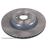 Blue Print 2 x Rear Perforated/Vented Brake Discs ADBP430212