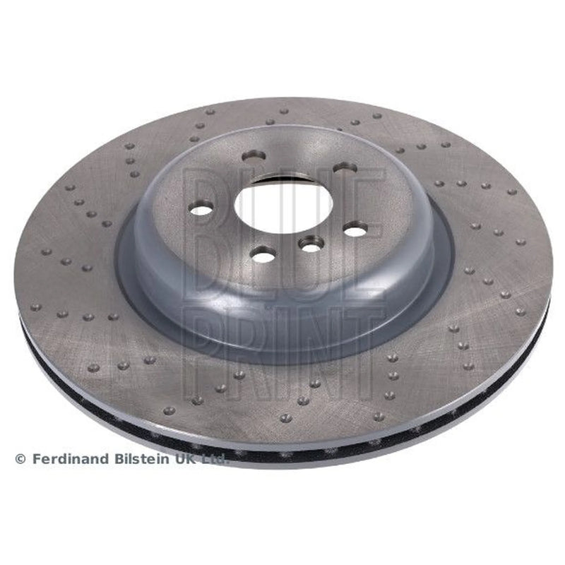 Blue Print 2 x Rear Perforated/Vented Brake Discs ADBP430212