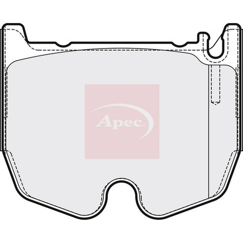 Apec Front Brake Pad Set PAD2181