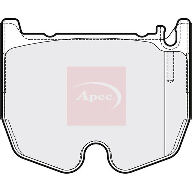 Apec Front Brake Pad Set PAD2181