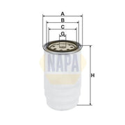 NAPA Fuel Filter Element NFF2261