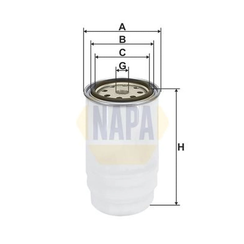 NAPA Fuel Filter Element NFF2261