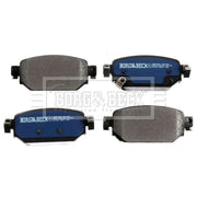 Borg & Beck 4 x Rear Brake Pad Set BBP2830