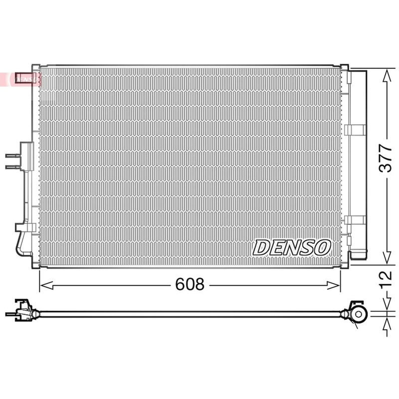 Denso Air Conditioning Condenser DCN43003