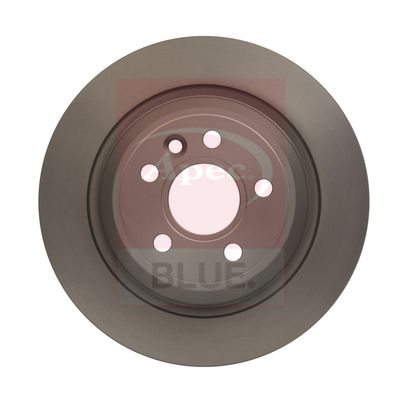 Apec 2 x Brake Disc Set Solid