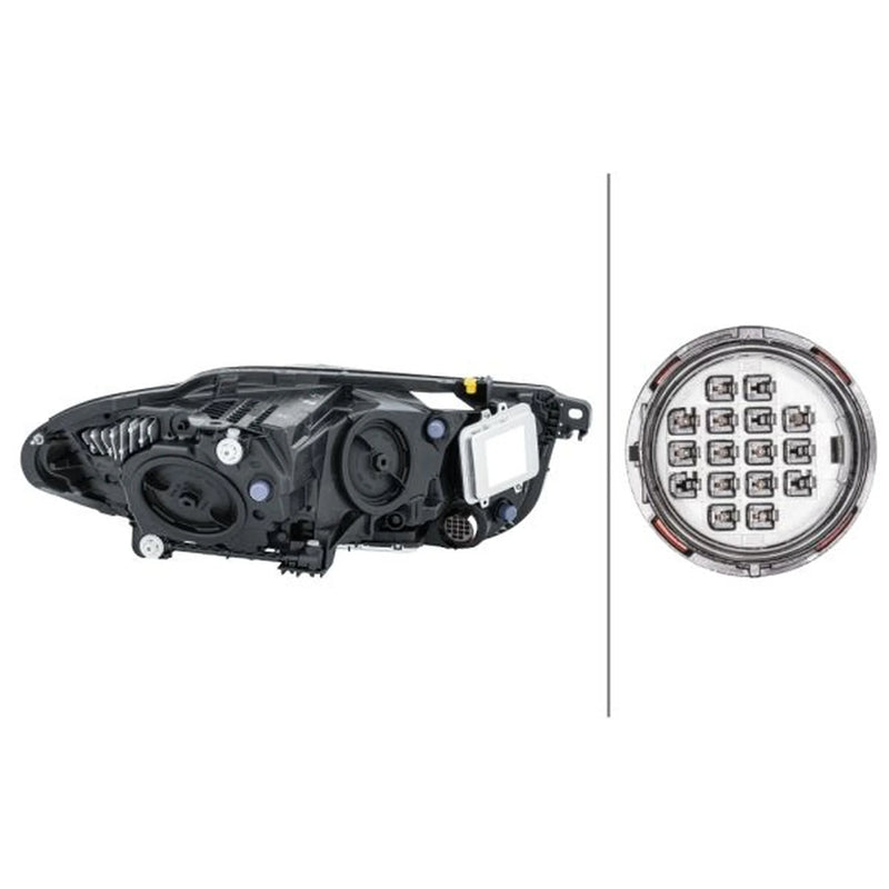 Hella Headlight Headlamp LED Left 1EL 011 811-311