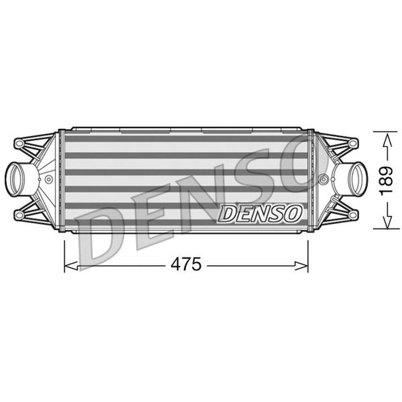 Denso Intercooler (Charge Air Cooler) DIT12002