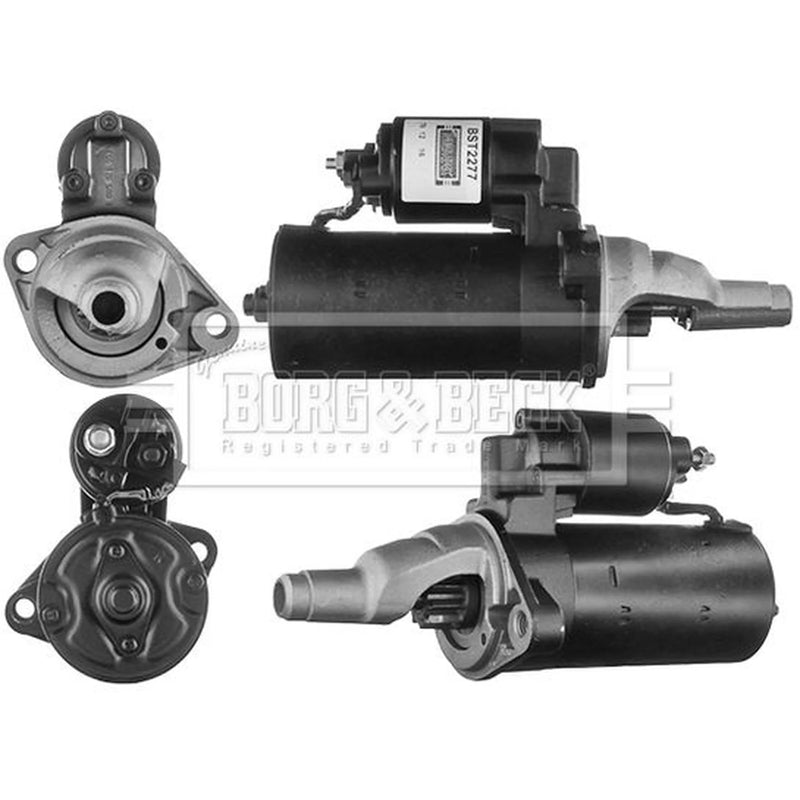 Borg & Beck Starter Motor 12V 2kW 10 Teeth BST2277