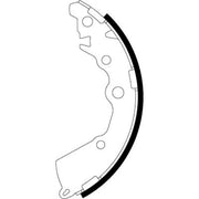 Textar Brake Shoe Set Axle Kit 91083000
