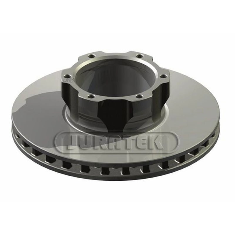 Juratek 2 x Vented Front Brake Discs MER110