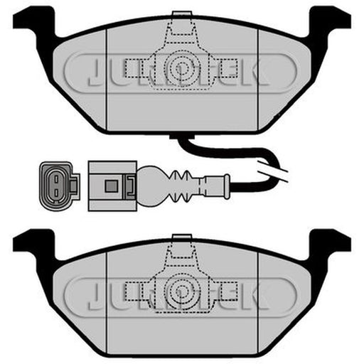 Juratek Front Brake Pad Set JCP1635