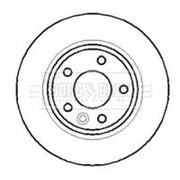 Borg & Beck 2 x Vented Rear Brake Discs BBD4388