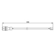 Bosch Brake Pad Wear Sensor Rear 1 987 474 988
