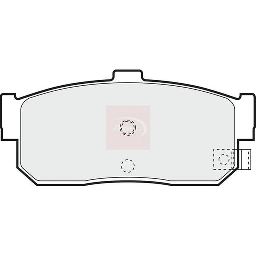 Apec Rear Brake Pad Set PAD842