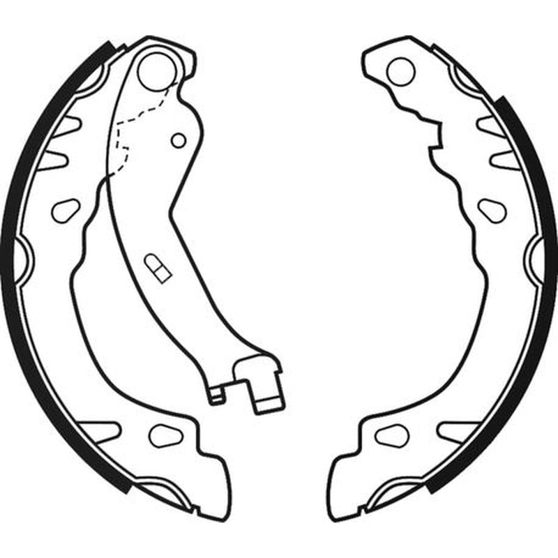 Abtex Brake Shoe Set Axle Kit ABS4090