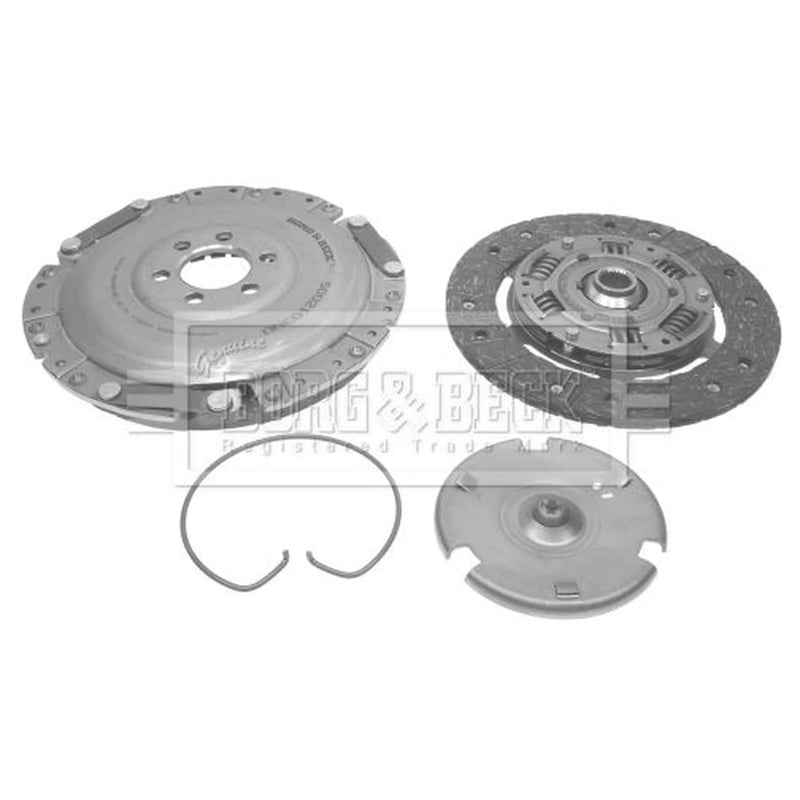 Borg & Beck Clutch Kit Set 3pc 210mm HK6060