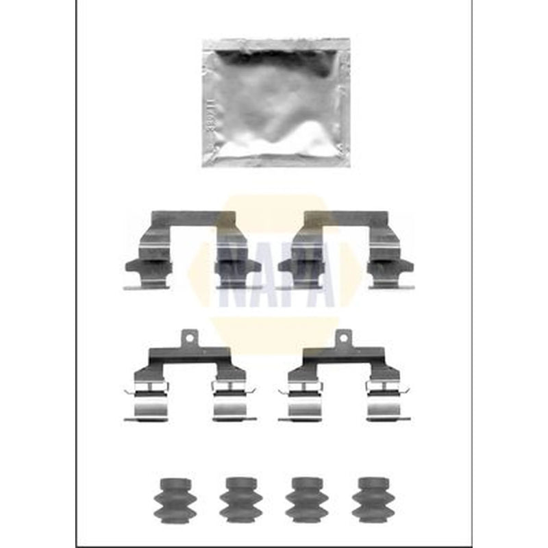 NAPA Brake Pad Accessory Fitting Kit Rear NFK1271