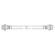 Apec Brake Hydraulic Hose Line Rear HOS4548