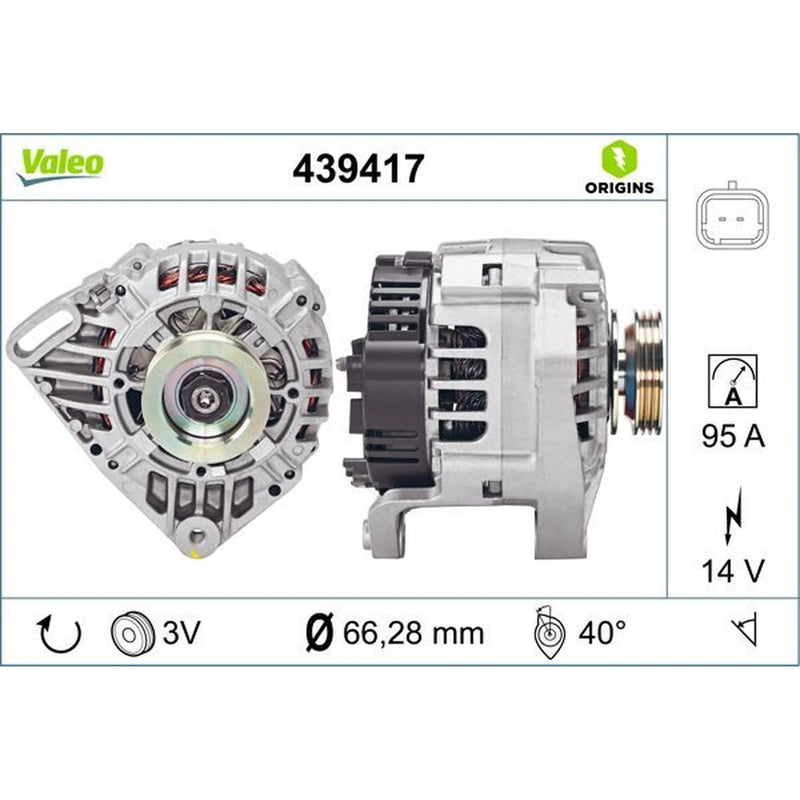 Valeo Car Alternator 12V 439417