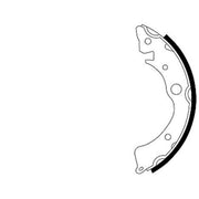 Textar Brake Shoe Set Axle Kit 91034700