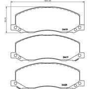 DON Front Brake Pad Set PCP1963