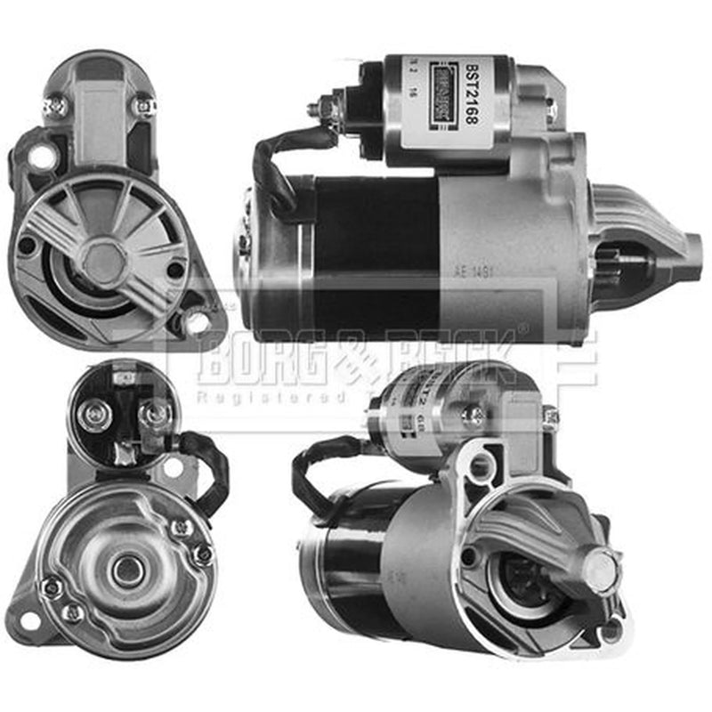 Borg & Beck Starter Motor 12V 1.2kW 8 Teeth BST2168