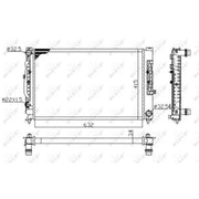 NRF Engine Radiator 539504A