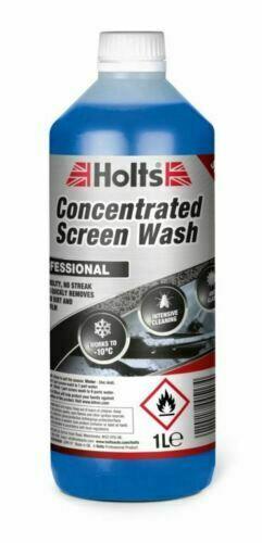 Holts Screen Wash 1L High Visibility Concentrated Formula
