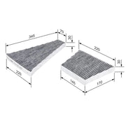 Bosch Cabin Air Filter (Pollen Filter) 1 987 435 506