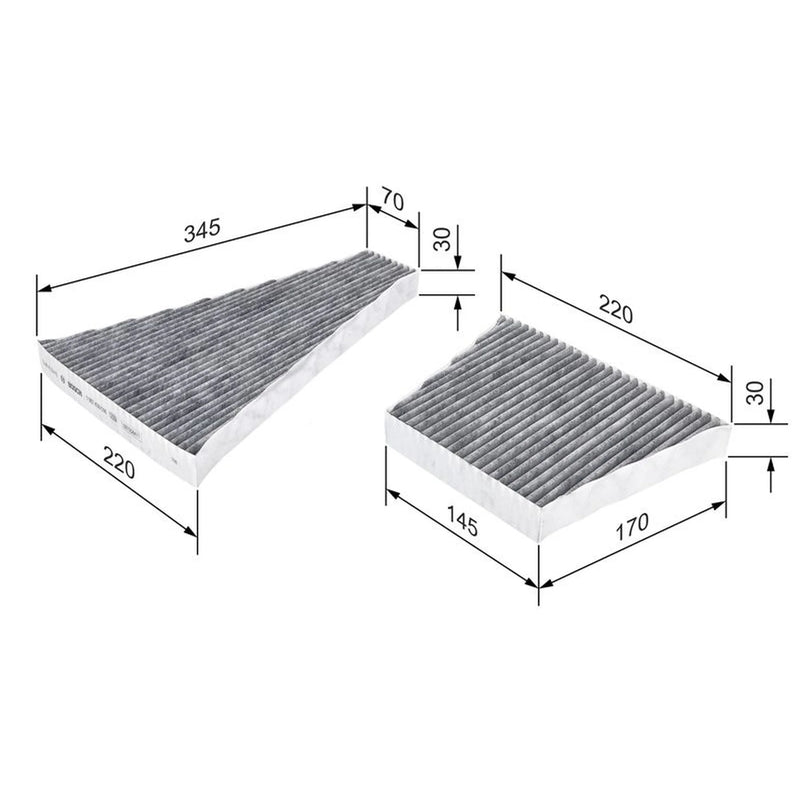 Bosch Cabin Air Filter (Pollen Filter) 1 987 435 506