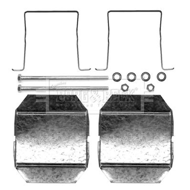 Borg & Beck Brake Pad Accessory Fitting Kit Rear BBK1207