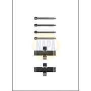 NAPA Brake Pad Accessory Fitting Kit Rear NFK1294