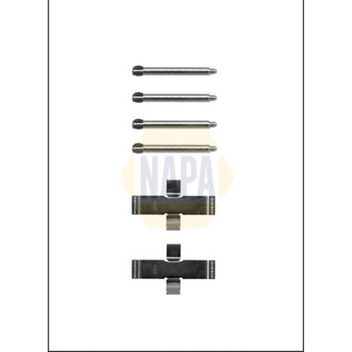 NAPA Brake Pad Accessory Fitting Kit Rear NFK1294