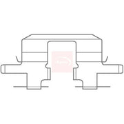 Apec Brake Pad Accessory Fitting Kit Rear KIT1127
