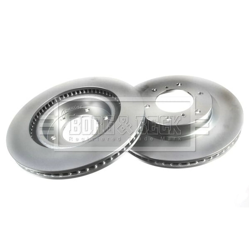 Borg & Beck 2 x Vented Front Brake Discs BBD4754
