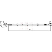 Apec Brake Hydraulic Hose Line Front Left HOS4011