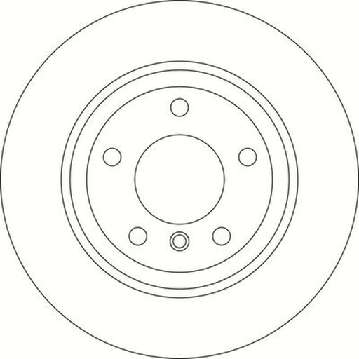 Abtex 2 x Vented Rear Brake Discs BD1516V