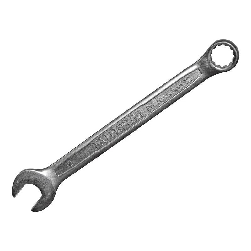 Faithfull Combination Spanner CV Satin Finish (group 1) 6-25mm