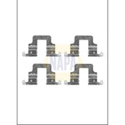 NAPA Brake Pad Accessory Fitting Kit Rear NFK1142