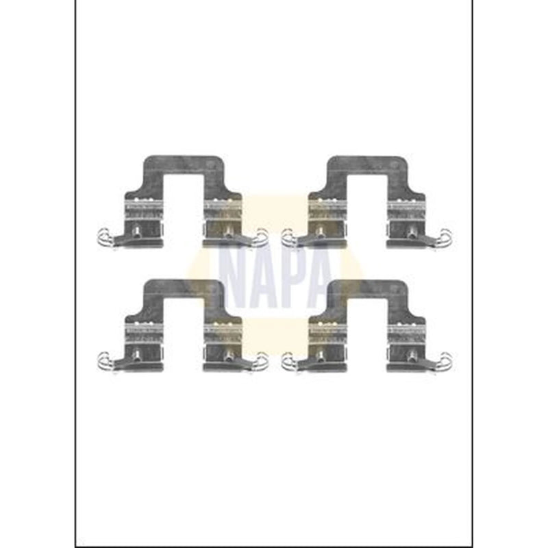 NAPA Brake Pad Accessory Fitting Kit Rear NFK1142