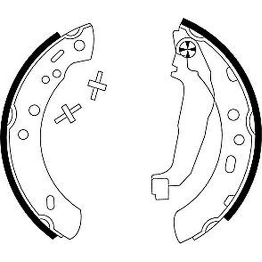Textar Brake Shoe Set Axle Kit 91047200
