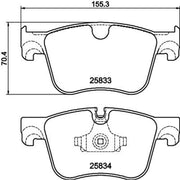 DON Front Brake Pad Set PCP1996
