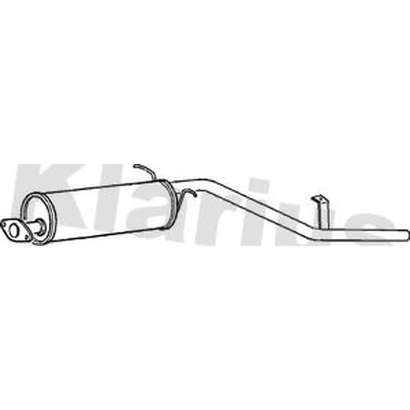 Klarius Box With Tail Pipe Rear DN606Q