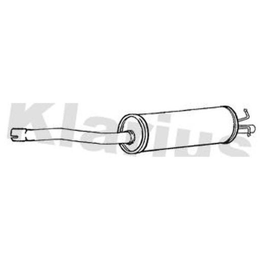 Klarius Box With Centre Pipe Centre FE1454C