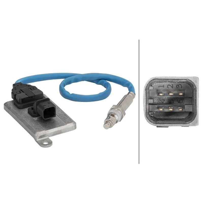 Hella NOx Nitrogen Oxide Sensor Exhaust Pin 6PN 358 186-141